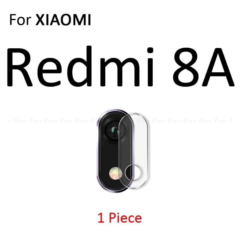 For Redmi 8A Задняя Камера защитная крышка объектива закаленное Стекло чехол для Xiaomi mi 9 8 до 9 лет A3 A2 Lite Red mi Note 8, 7 6 5 10 Pro 6A S2 mi x Max 3 - Цвет: For Redmi 8A