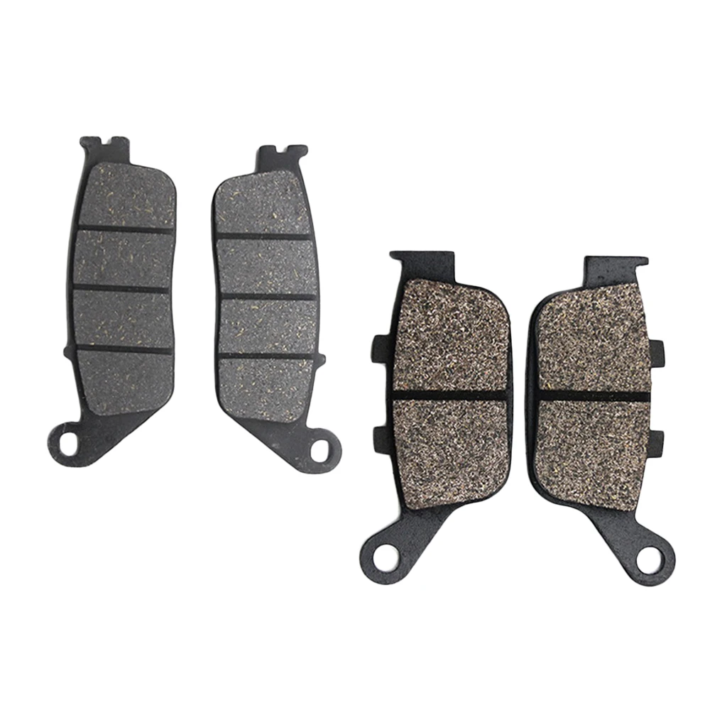 Semi-Metallic Front Disc Brake Pad Set with Wear Sensor for Motorcycle