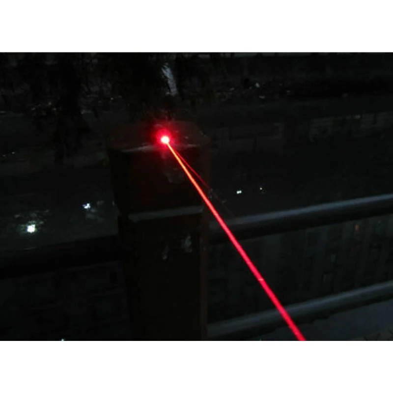 US $87.99 Powerful 635nm 638nm Focusable Waterproof Orange Red Laser Pointer Torch 638T500