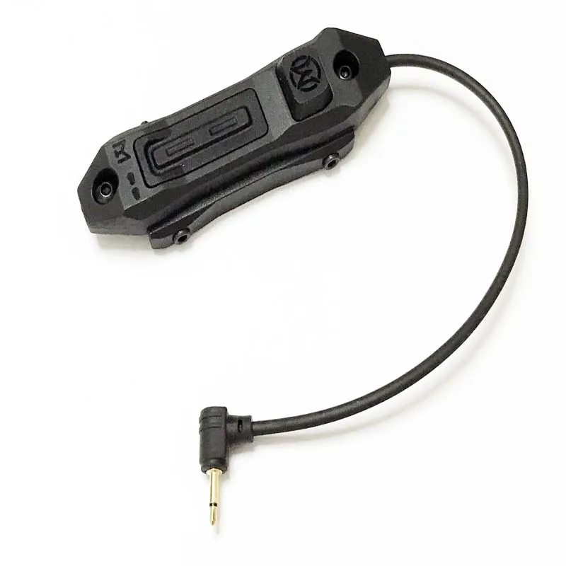

Tactical Augmented Pressure Double Switch Button For PEQ15 DBAL A2 Laser Weapon Light Fit Keymod M-Lok 20mm Rail