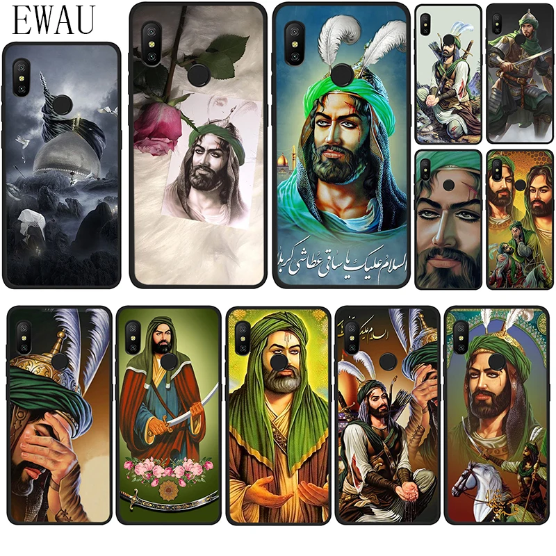 

EWAU Islam Shia Imam Ali Iraq Arabic Silicone phone case for Xiaomi Redmi Note 4 4X 5 6 7 8 Pro 5A prime