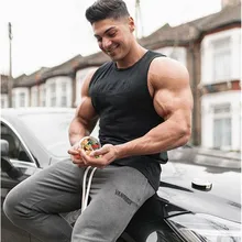 Новинка, майка для бодибилдинга, Мужская майка, майка для фитнеса, майка без рукавов, майка для тренировок, Мужская майка, одежда