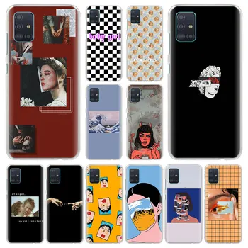 Перейти на Алиэкспресс и купить Чехол для samsung Galaxy A10e A10 A10s A20 A20e A30s A40 A50 A50s A60 A70 A80 защитный чехол для телефона чехол