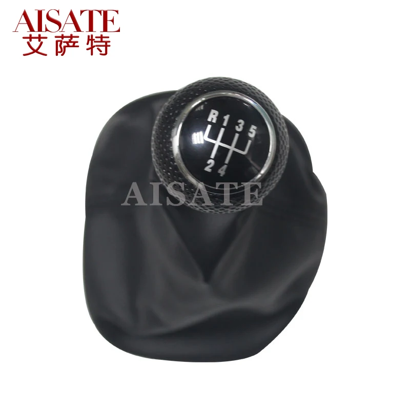 

12mm Hole Gear Lever Gaiter Boot 5 Speed Gear Shift Knob with Giator Leather Boot For Seat Leon Toledo 1999-2006 1J0711113