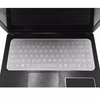 

Keyboard Cover Skin Waterproof Dustproof Silicone Film Universal Tablet Keyboard Protector Guard for 13-17 Inch Notebook