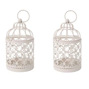 

2 Pcs Tea Wax Stand,Retro Candlestick Decoration Candlestick,Suitable for Hanging or Desktop Home Decoration