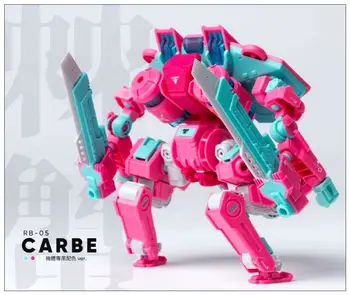 

Earnestcore Craft Robot Build RB-05 Caber Pink Version Action Figure Toy