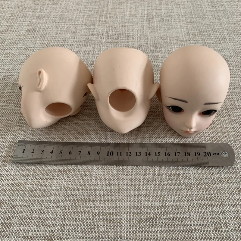 Аксессуары для кукол 1/3 BJD голова куклы 24 см с глазами девушки макияж тренировка