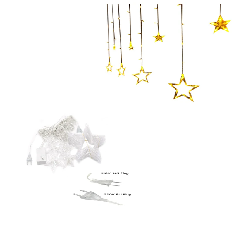 Рисунок 6 - Гирлянда-занавеска со звездами