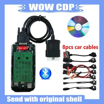 

2020 Best WOW CDP With Bluetooth vd tcs cdp Pro plus OBD2 Scanner Tool for delphis Diagnostic Tool New VCI vd ds150e cdp pro