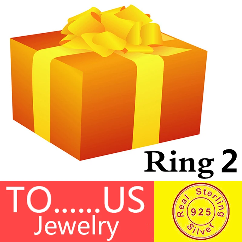 

2019 Fashion Accessories 2018 Random Gift Pack Send Only The Ring 925 Sterling Silver Rings Stud Earrings Bracelet Pendant