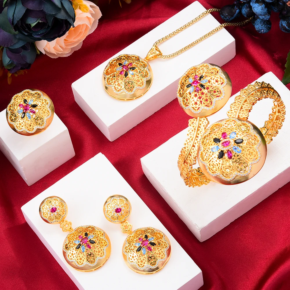 Dubai Set Perhiasan Pengantin|Bangles 
