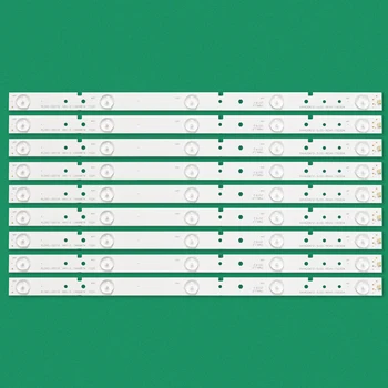 

42cm*2cm 5LEDs Backlight Strips for Hisense 42" TV LED42K20JD LED42EC260JD SVH420A72 42K30JD LED42EC290N SVH420A72-REV3 9pcs