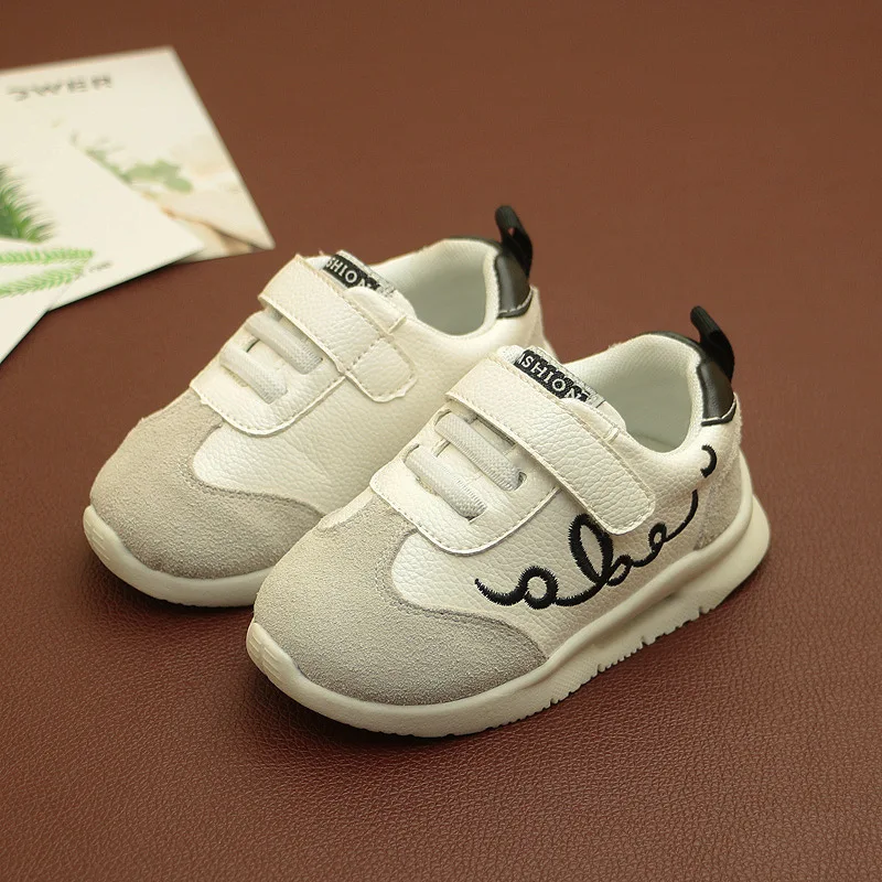 

0-1-3-Year-Old Spring And Autumn Baby Shoe BOY'S Athletic Shoes BABY'S Shoes Soft Bottom Shoes Female Baby Toddler Shoes Fashion