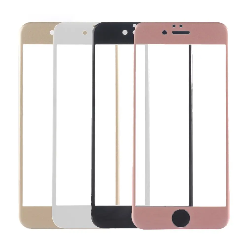 Углеродное волокно 3D Полный экран протектор Закаленное Стекло Крышка для iPhone 6 6S Plus