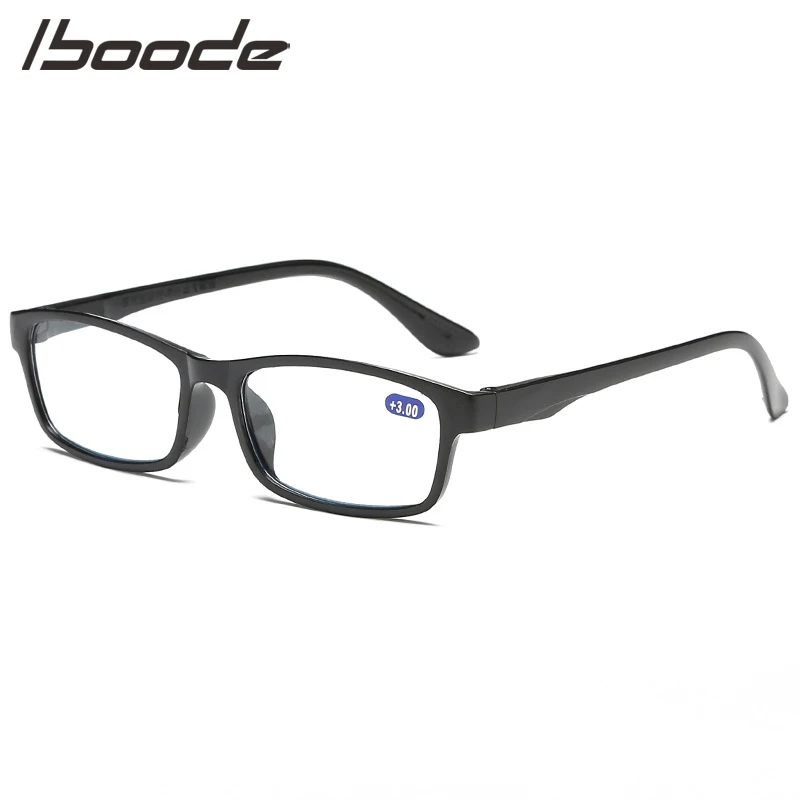 IBOODE анти голубой свет очки для чтения женщин и мужчин квадратные пресбиопические