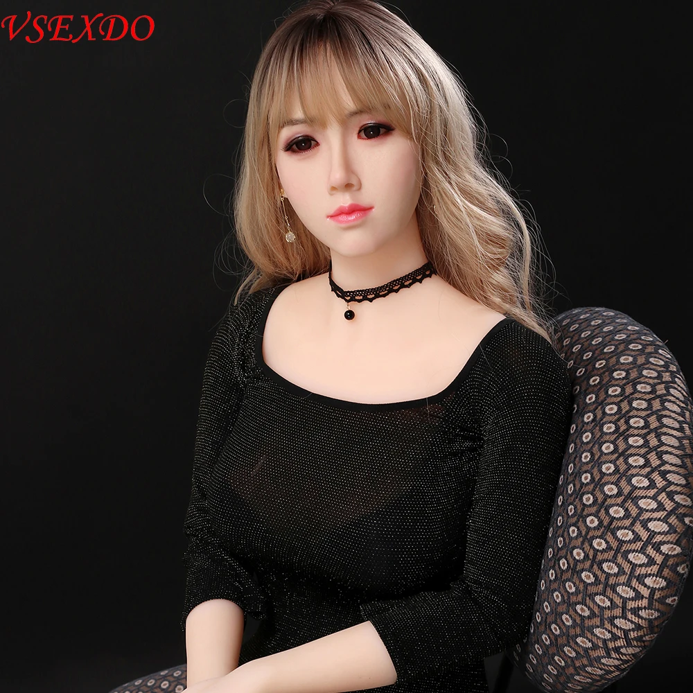 

VSEXDO 165cm Real Silicone Implanted Hair Adult Sexy Dolls for Men Pussy Lifelike Breast Ass Vagina Full Oral Anus Sex Toys New