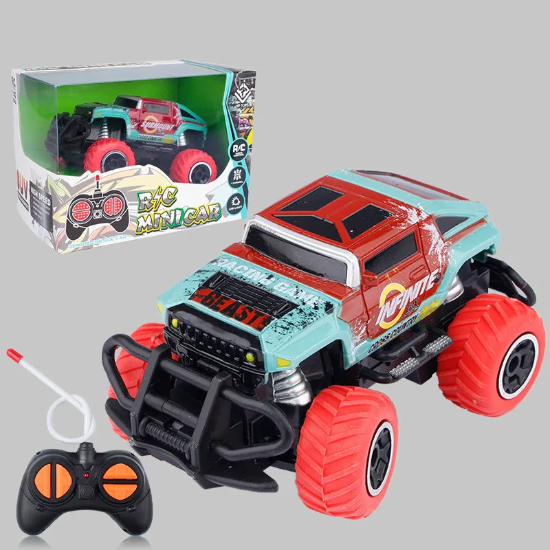 

New Four-channel Wireless Remote Control Off-road Car Model for Children's Toy Car with Impact Resistance