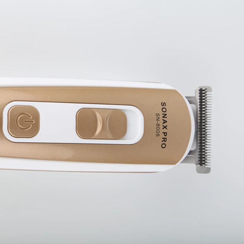 Портативный электрический триммер для волос Sonax Pro, машинка для стрижки волос, машинка для стрижки бороды, Парикмахерская Бритва для мужчин, машинка для стрижки электробритва