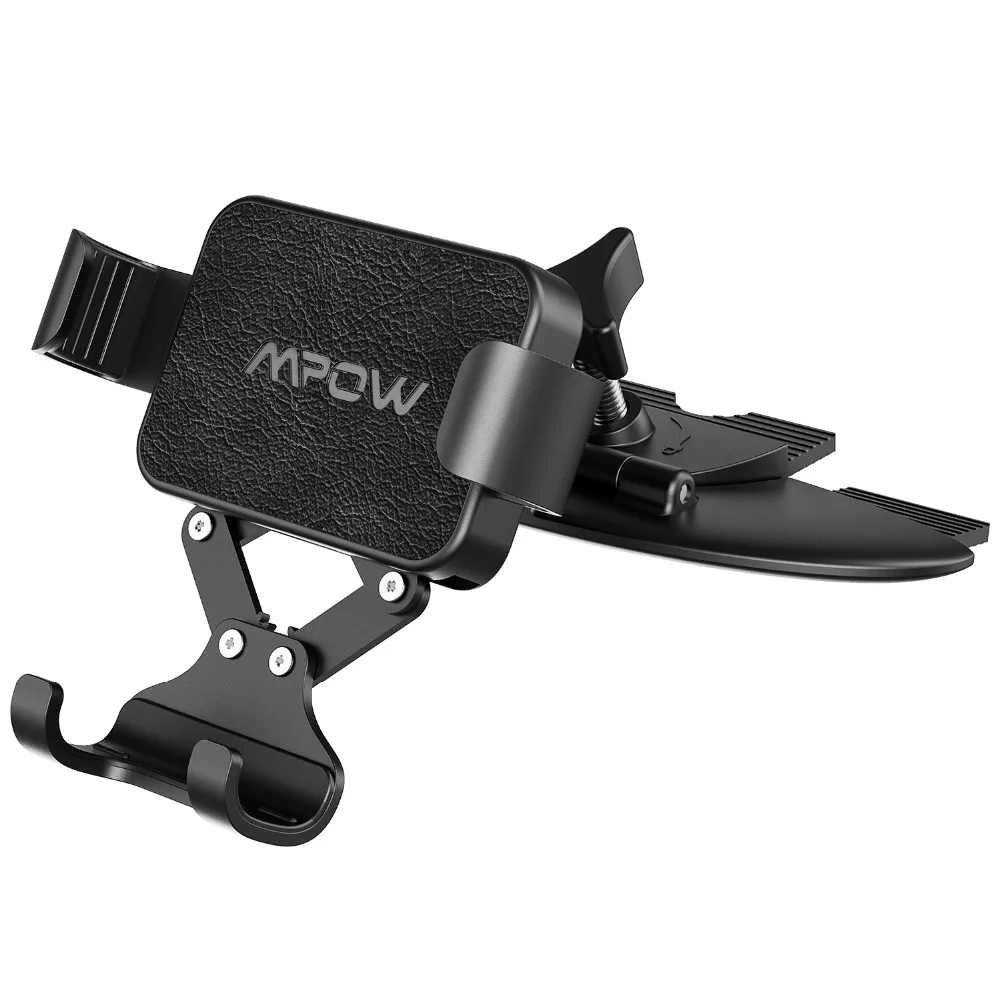 Mpow Gravity Автомобильный держатель для телефона с автоматическим зажимом Hands-free CD слот Автомобильный держатель для телефона с автоматическим замком Авто релиз для iPhone samsung