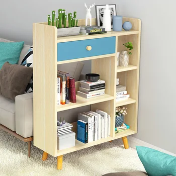 

Bedside Table Simple Modern Bedroom Storage Rack Bedside Study Bookshelf Small Cabinet Storage Small Cabinet Economical