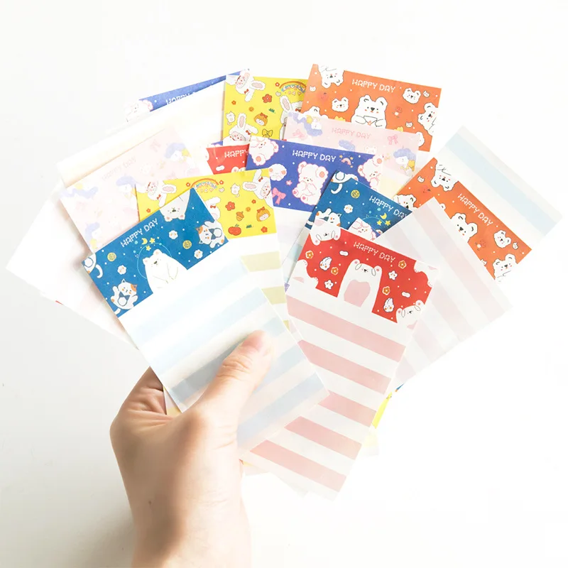 

60PCS/Pack Memo Pad Book Cartoon Kawaii Little Cute Notepad Post it Pads Paper Set To Do List School Office Student Stationery