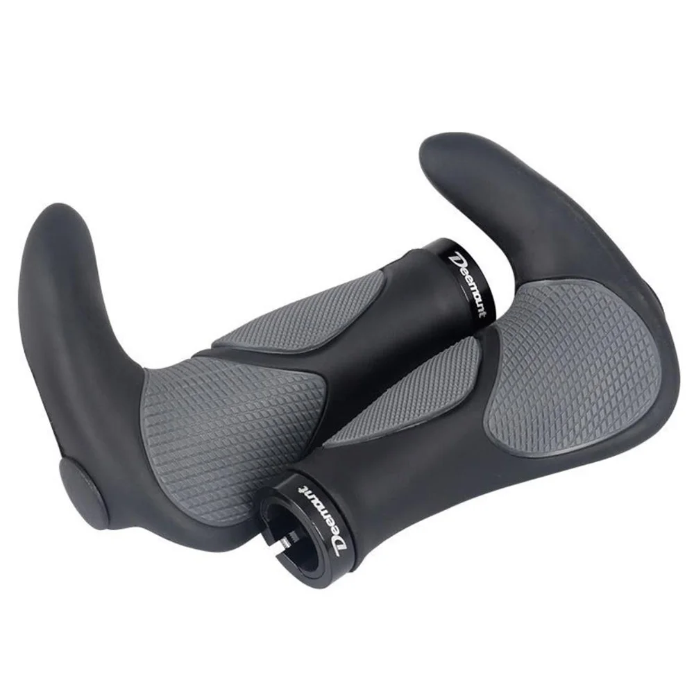 Deemount Bicycle Grips TPR Rubber Integrated MTB Accessories Cycling Hand Rest Mountain Bike Handlebar Casing Bycicle Sheath