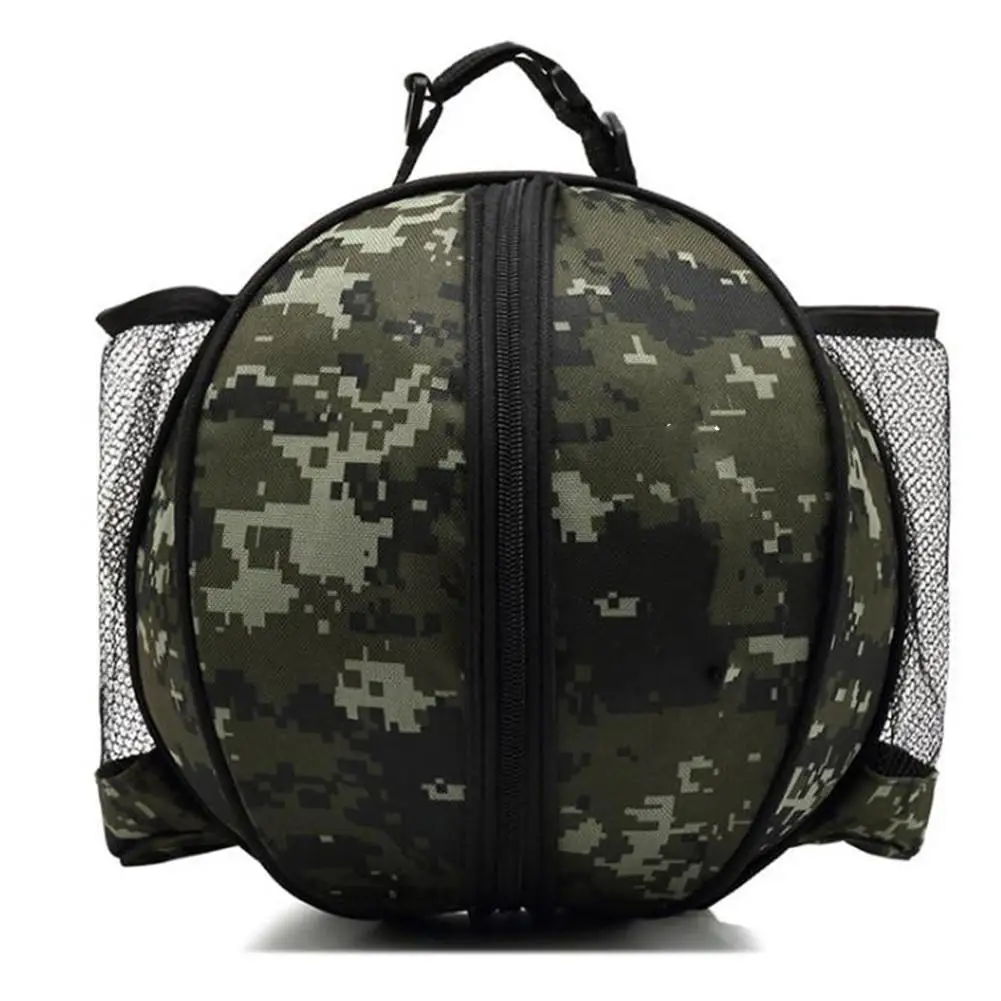 Green camouflage GloryStar портативный износостойкий баскетбольный рюкзак, бутылка для воды, футбольные сумки, водонепроницаемая ткань Оксфорд - Цвет: Green camouflage