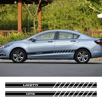 

2PCS Car Sticker For Chevrolet Lacetti Cruze Captiva Equinox Trax Impala Camaro Z71 Sonic Spark Sail Aveo SS Malibu Accessories
