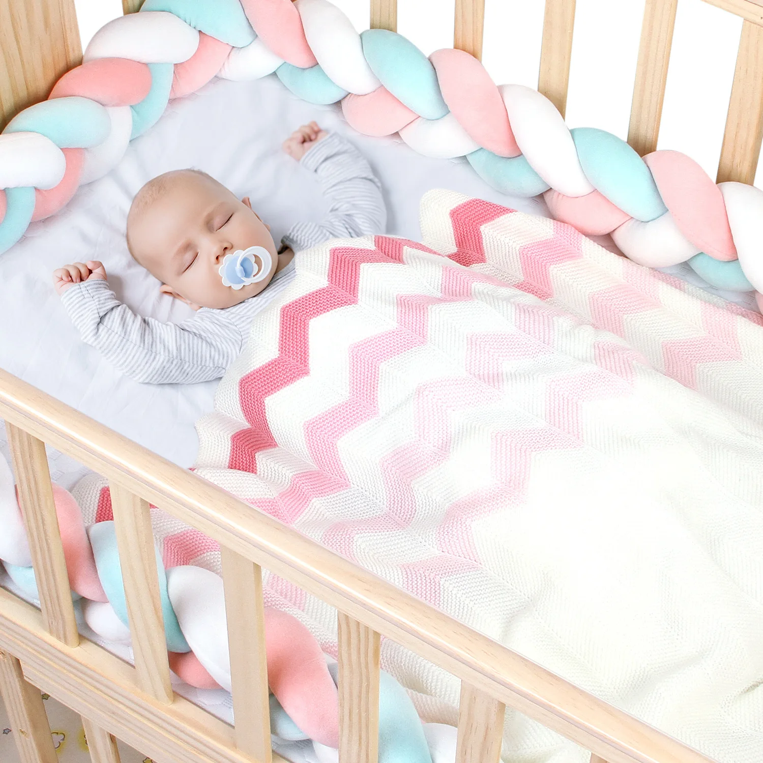 Одеяло для новорожденного, мягкое, Infantil, пеленка для новорожденных, обертывание, постельные принадлежности, одеяла для малышей, Детские Чехлы для колясок, акриловое трикотажное муслиновое одеяло