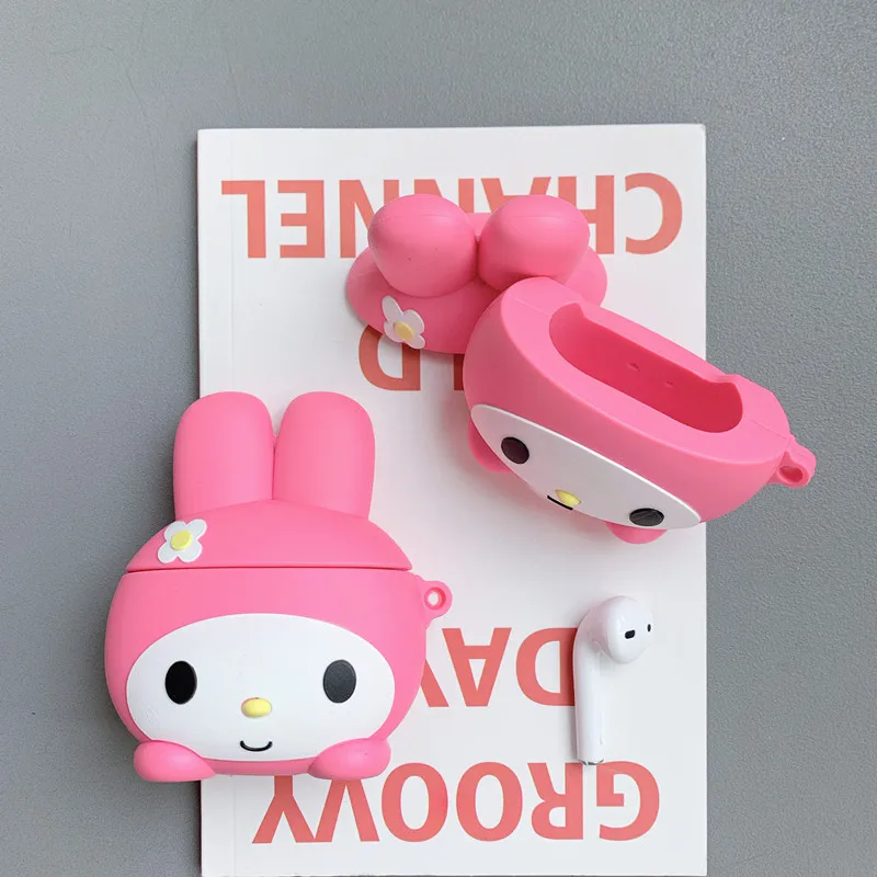 

Suitable for Apple Airpods1 / 2 Bluetooth wireless headset silicone case Cute Donald Duck Melody charging cover accessories