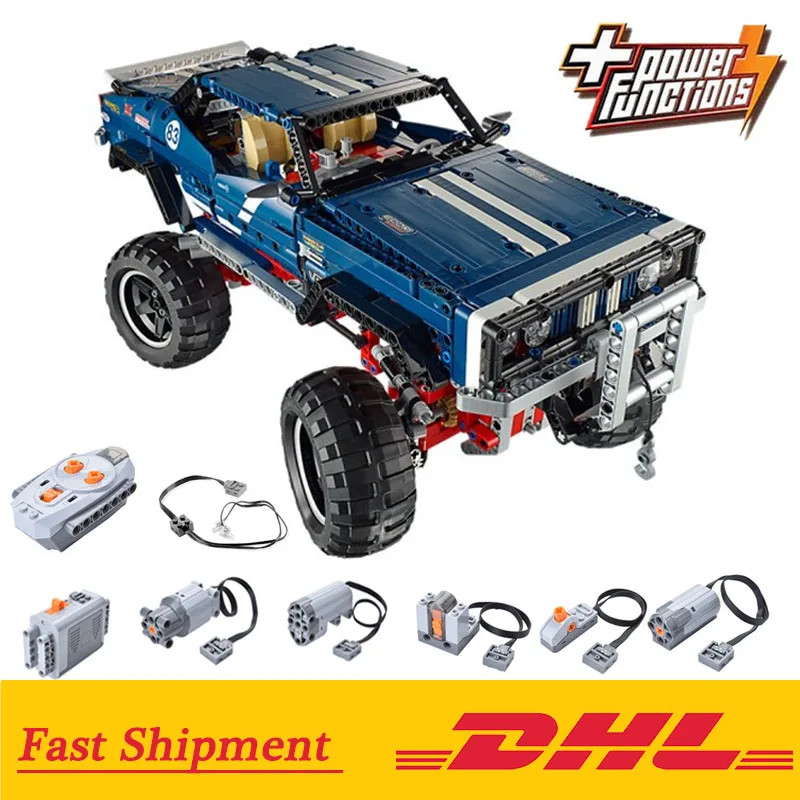 

20011 Technic Remote Control Off-road Vehicles compatible 4x4 Crawler Exclusive Edition 41999 Buidling Blocks Boys Birthday Gift