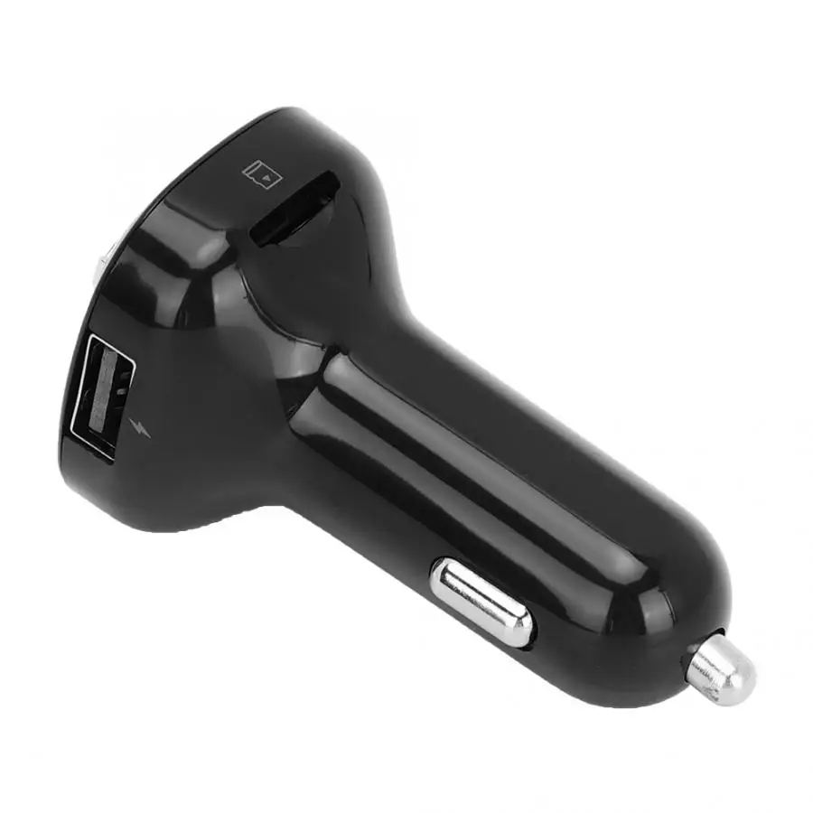 Автомобильный Bluetooth Hands-free Dual USB автомобильный аудио FM передатчик Bluetooth MP3 плеер для смартфонов автомобильные аксессуары