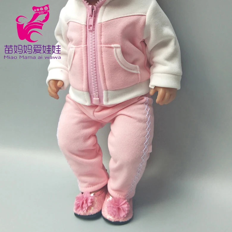 Jacket for 43cm doll clothes for 18" 43cm baby doll jacket children doll toys coat pants