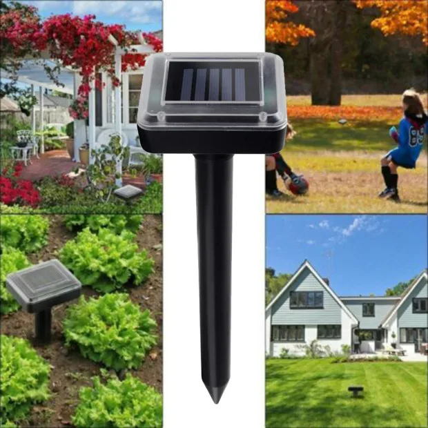 2 шт Открытый Солнечный Отпугиватель Моль мыши грызуны шреды животных