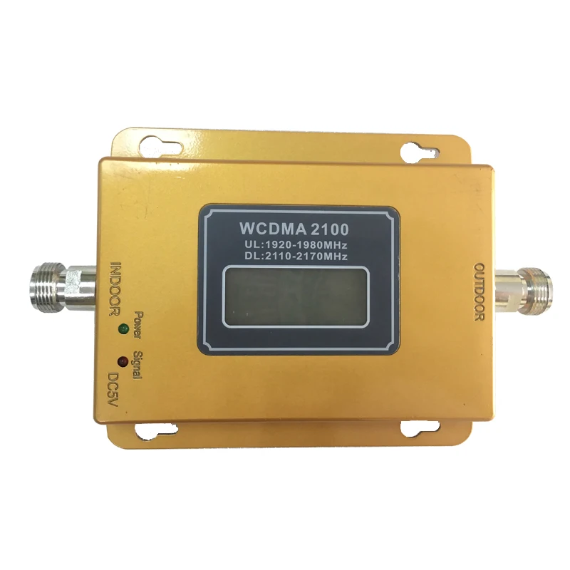 3G 4G LTE ретранслятор 65 дБ GSM WCDMA 2100 МГц Сотовый усилитель мобильный сигнала