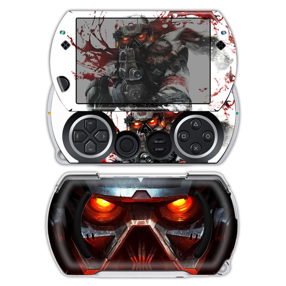 Protective Waterproof High Quality skin sticker decal cover Protective Shockproof Case Skin Protector for PSP GO