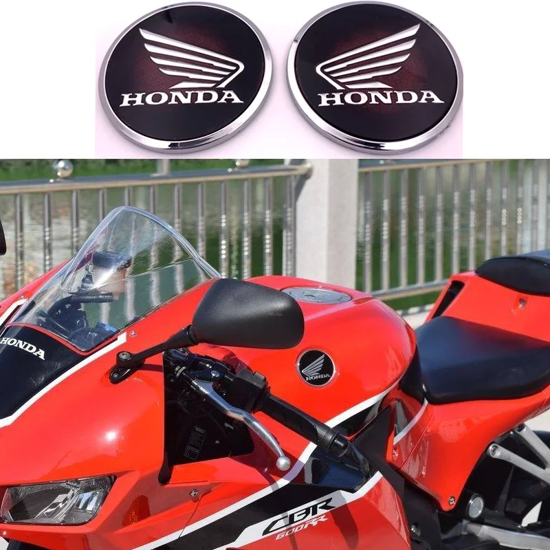 3D наклейки для мотоцикла Honda топливного бака эмблема на крыло украшение значка Cbr