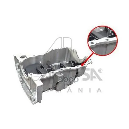 Поддон Масляный Dacia: Logan/Sandero 1.5 Dci, 1.6 16v ASAM-SA арт. 30485