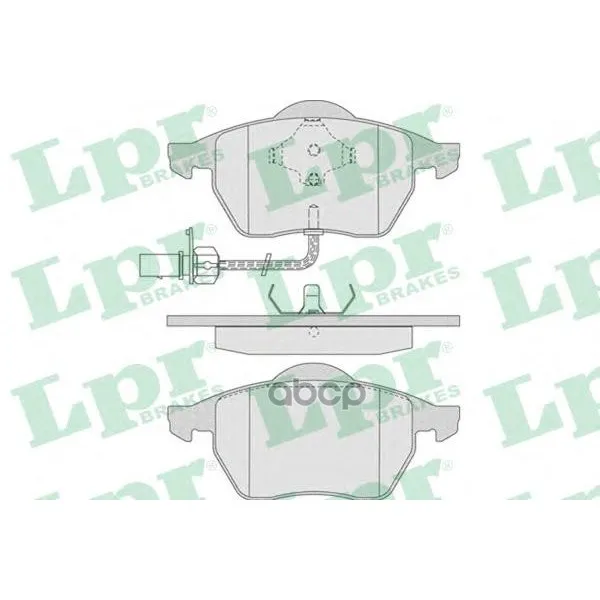 Колодки Тормозные Audi A4/A6/Volkswagen Passat 97 Передние Lpr 05p790 Lpr арт. 05P790