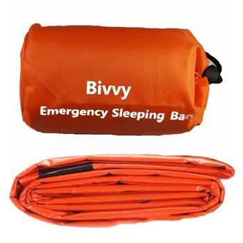 

For Sleeping Bag Camping Survival Reusable 213cm x 91cm Thermal Exigency