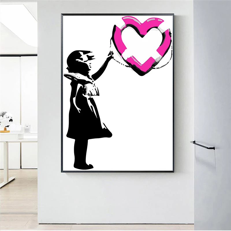 Poster Banksy 50x70 cm - Affiches Art et illustrations