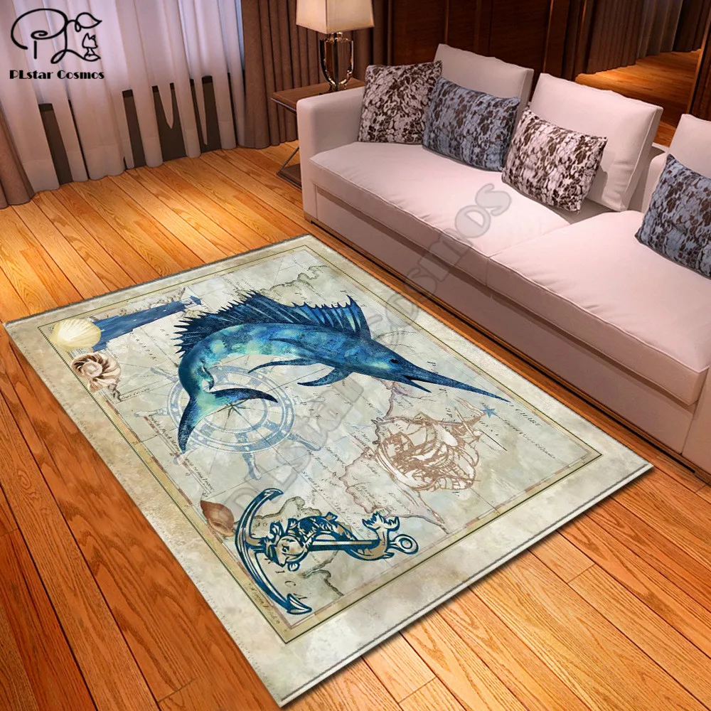 

Коврик морской жизни Забавный квадратный нескользящий напольный коврик 3D коврик нескользящий коврик для столовой гостиной мягкий ковер для спальни