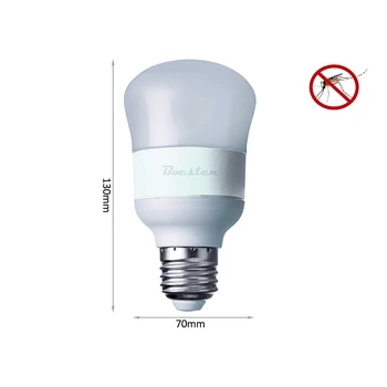 

TRILED LC2711W Led E27 Anti mosquito repellent lamp 11W A70 AC110V 220V CCT 1800K 3800K 5800K 3 In 1 Triled B11WYMR