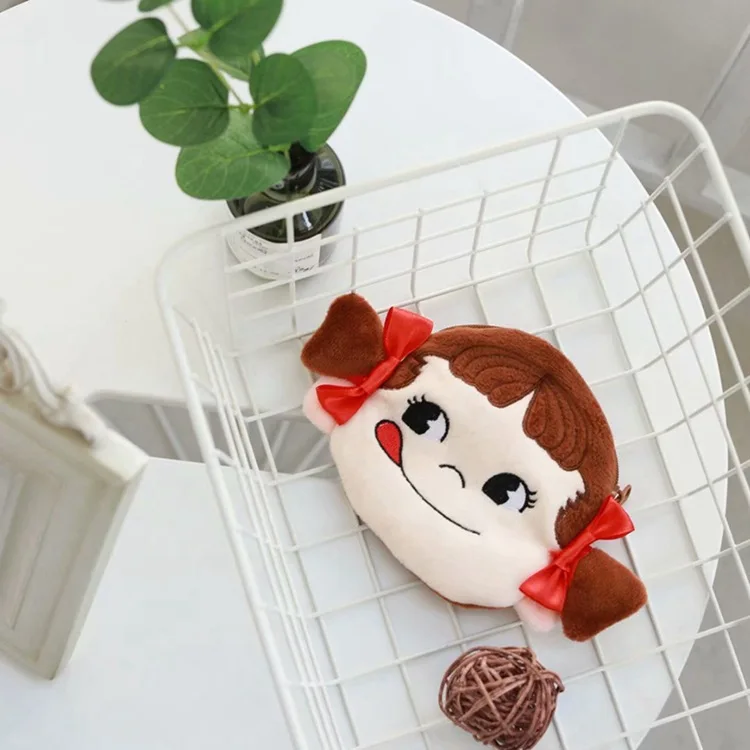 Горячая niu nai mei плечо кошелек Плюшевые игрушки-обработка настраиваемый логотип рекрут агенты