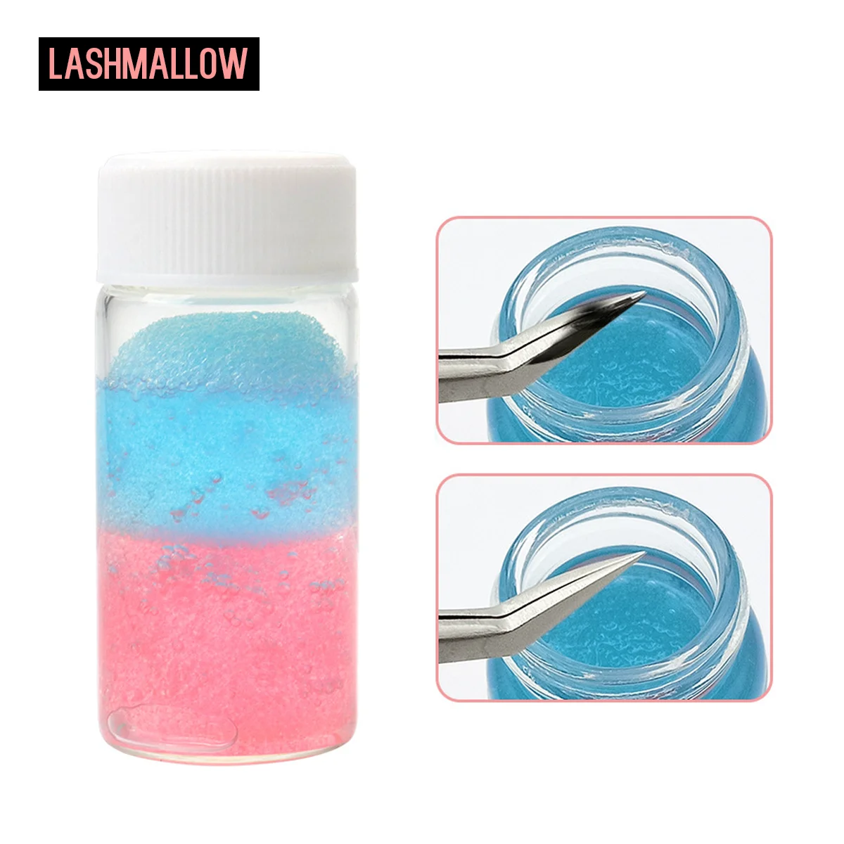 

30/15ml Eyelash Extension Tweezer Cleanser Adhesive Removal Tweezers Cleaning Tools Glue Remover for Lashes Accessories