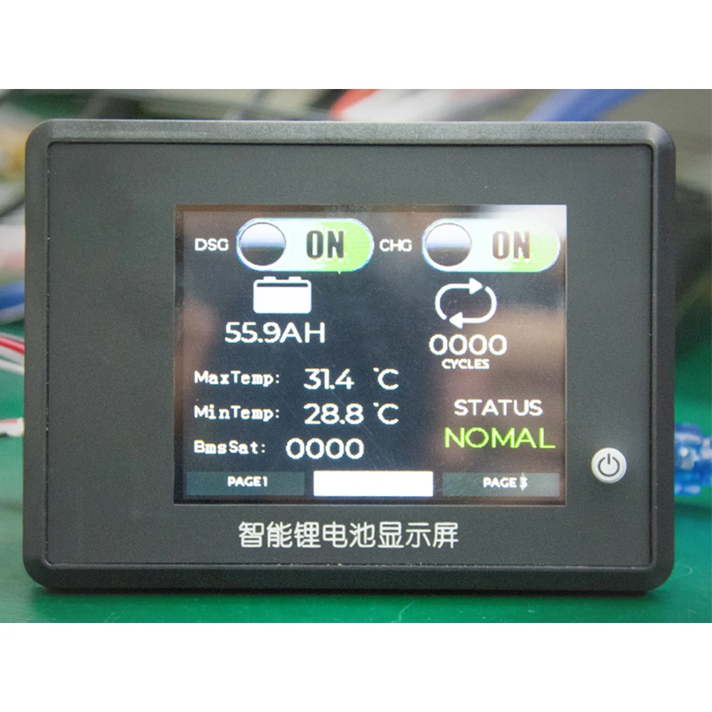 display lcd tela de toque para xiaoxiang app com uart rs485 portas