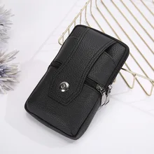 

Men Buckle Large Capacity Cigarettes Mobile Phone Pocket Bag