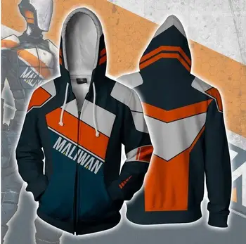 

Game Borderlands Cosplay Costume Zipper Hoodies Halloween Stage New Fashion Fit Figure Costume Drop Ship