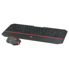 2,4 ГГц USB эргономичная портативная Чувствительная игровая прочная ультра тонкая Водонепроницаемая домашняя беспроводная клавиатура мышь набор подсветка